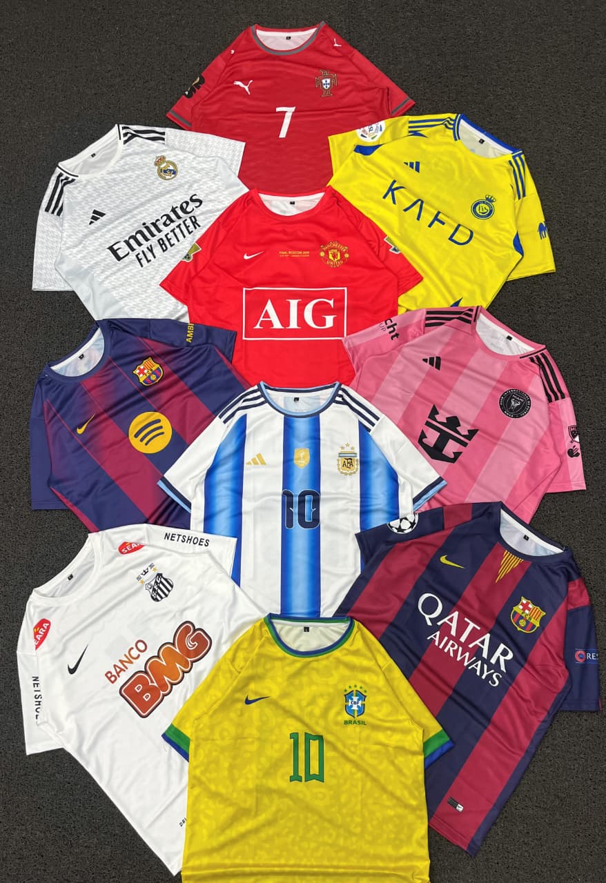 5 Football jersey combo 999
