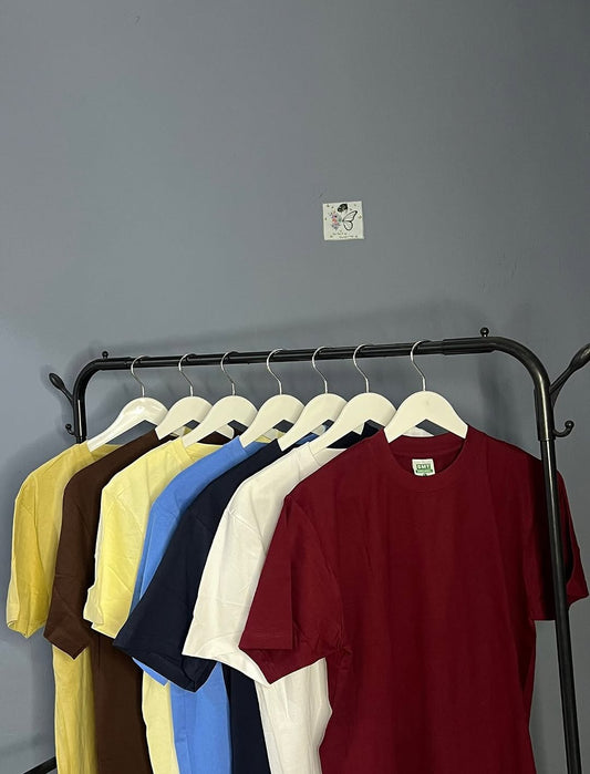 10 cotton plain tshirt 1050 only
