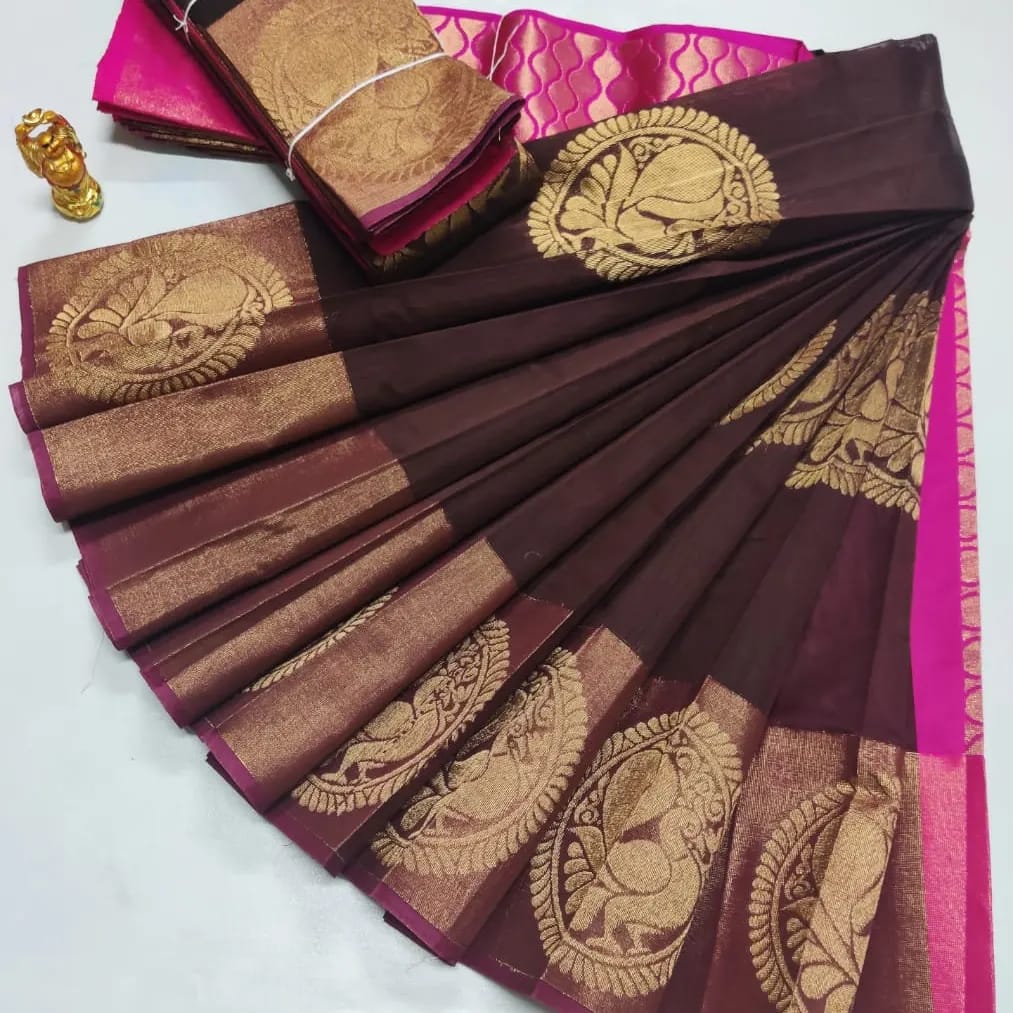 Uppada Silk Cotton Saree