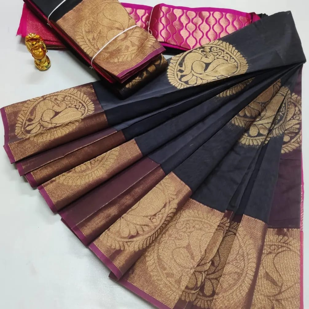 Uppada Silk Cotton Saree