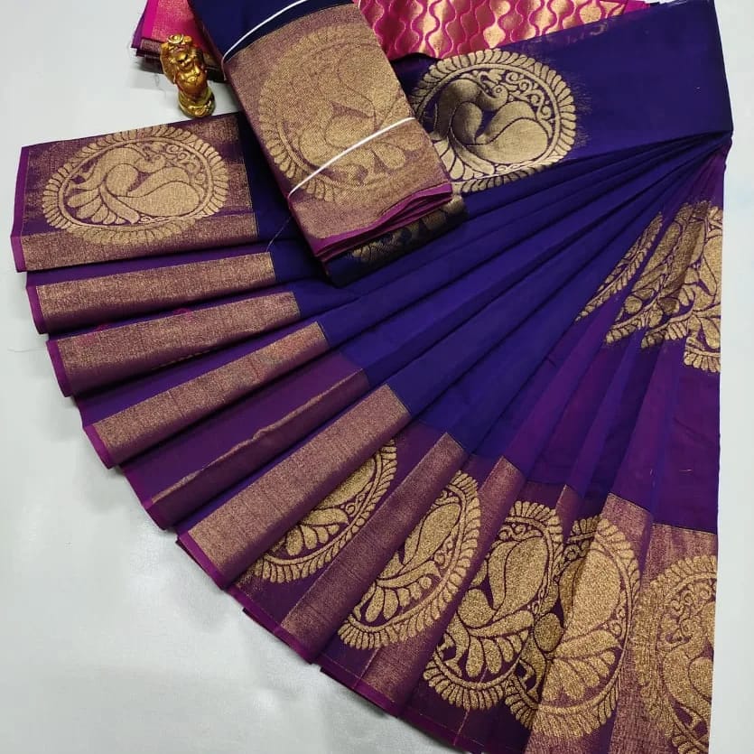 Uppada Silk Cotton Saree