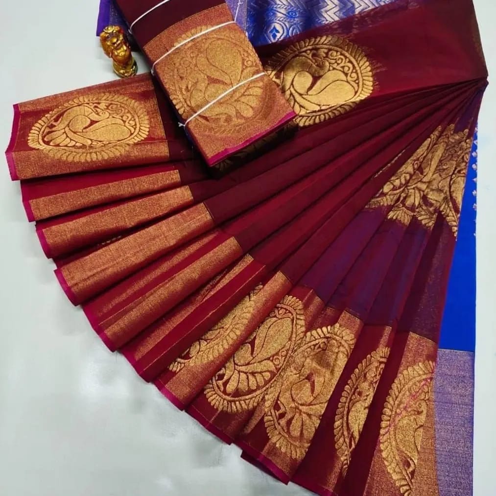 Uppada Silk Cotton Saree