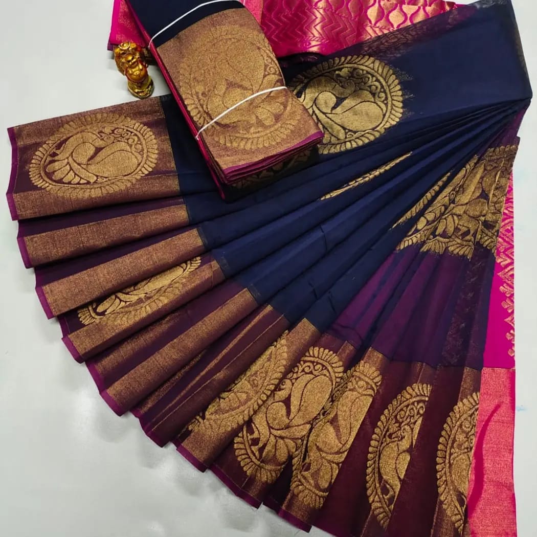 Uppada Silk Cotton Saree