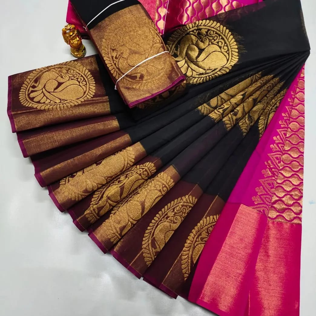 Uppada Silk Cotton Saree