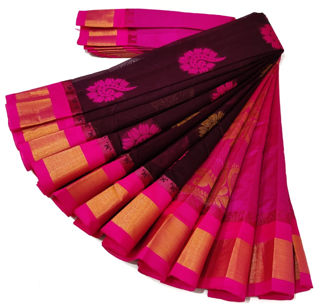 Branded Silk Cotton Saree