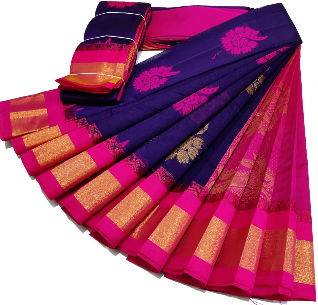 Branded Silk Cotton Saree