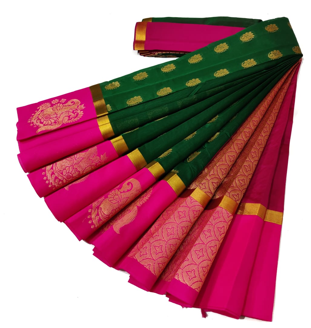 Branded Silk Cotton Saree