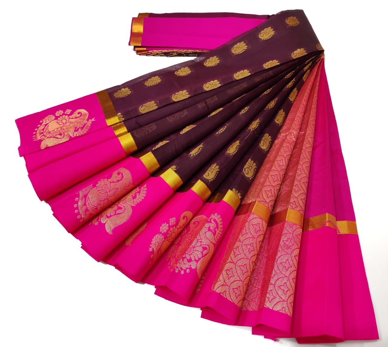 Branded Silk Cotton Saree