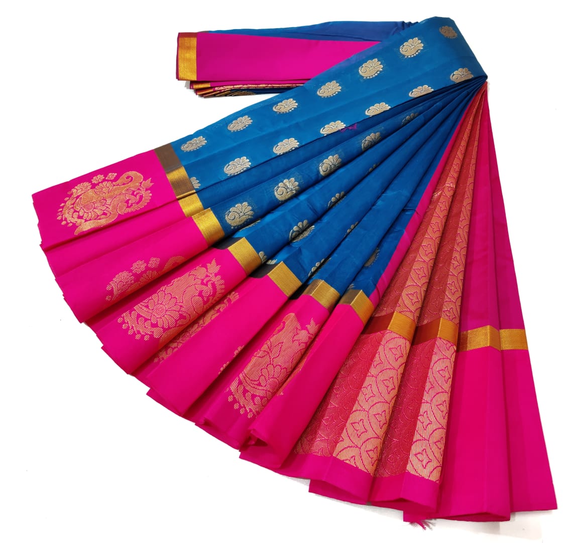 Branded Silk Cotton Saree