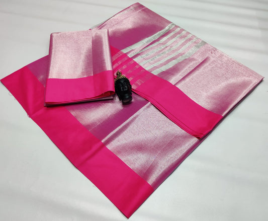 Fancy Jari Tissue Sarees