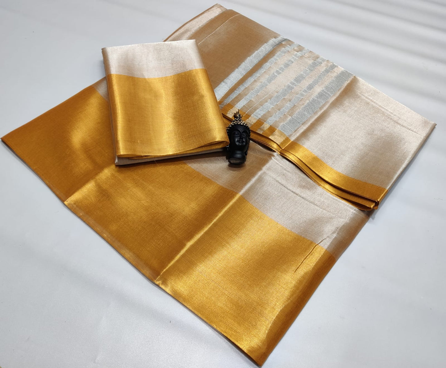 Fancy Jari Tissue Sarees