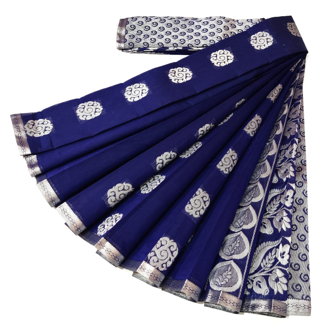 Traditional Silk Cotton Saree