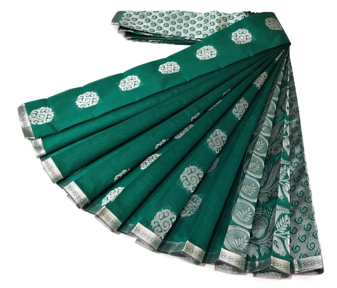 Traditional Silk Cotton Saree