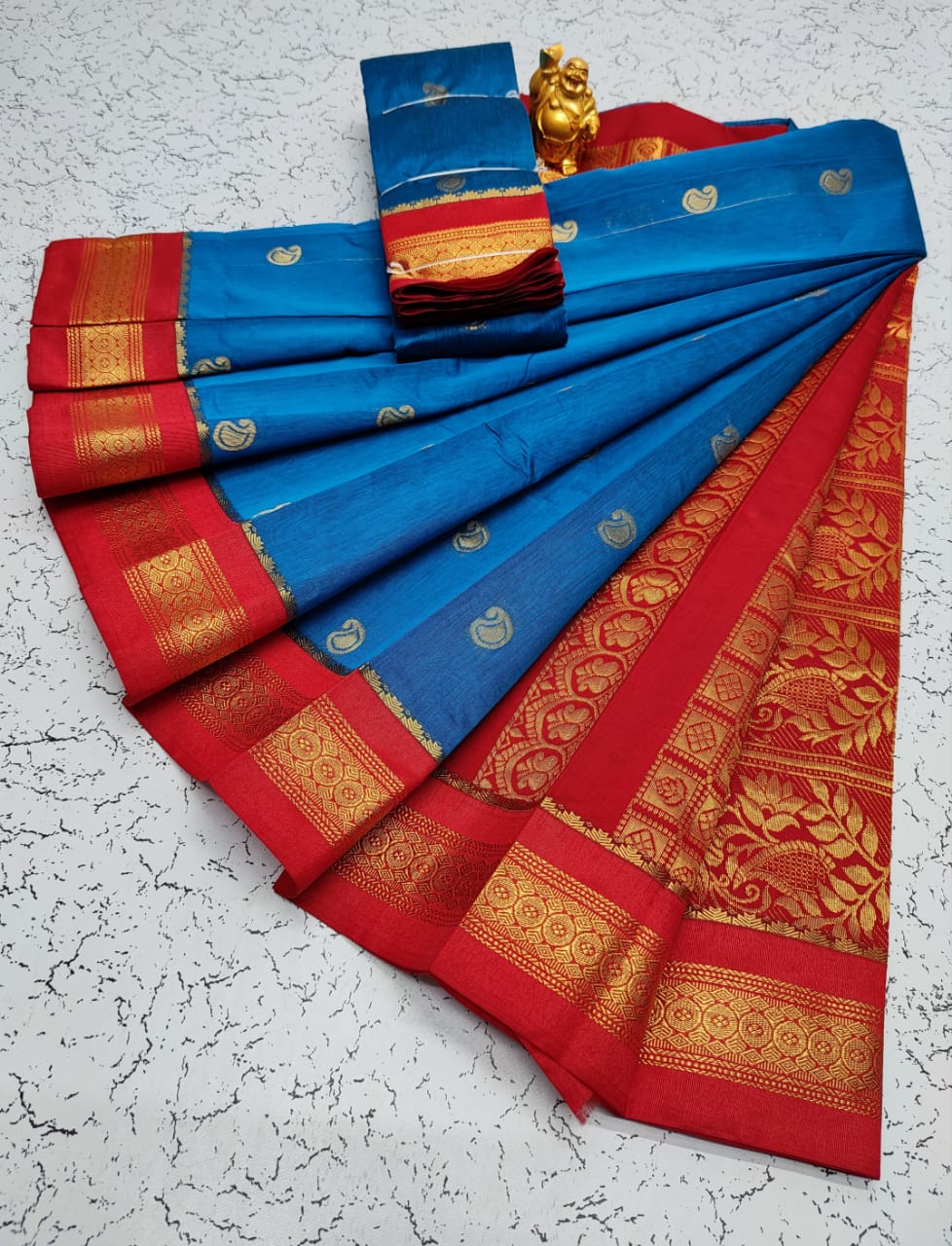 Kuppadam Korvai Cotton Saree