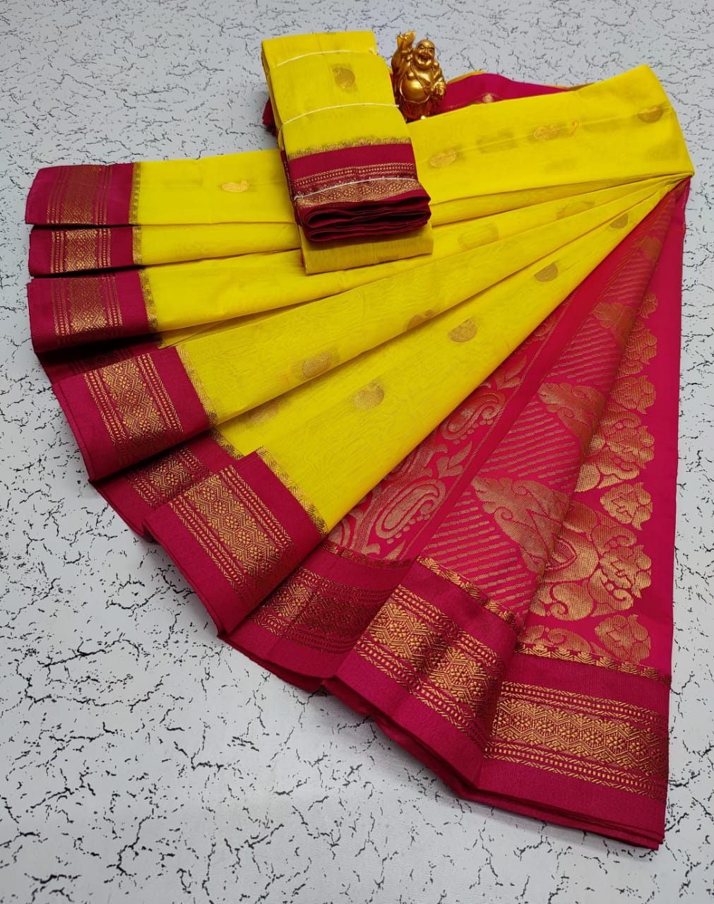 Kuppadam Korvai Cotton Saree