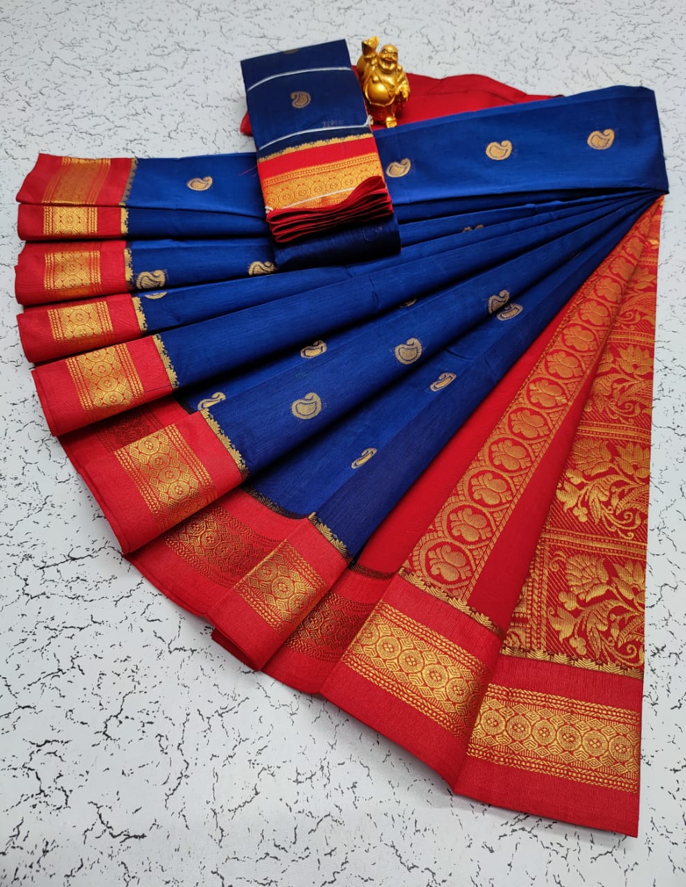 Kuppadam Korvai Cotton Saree