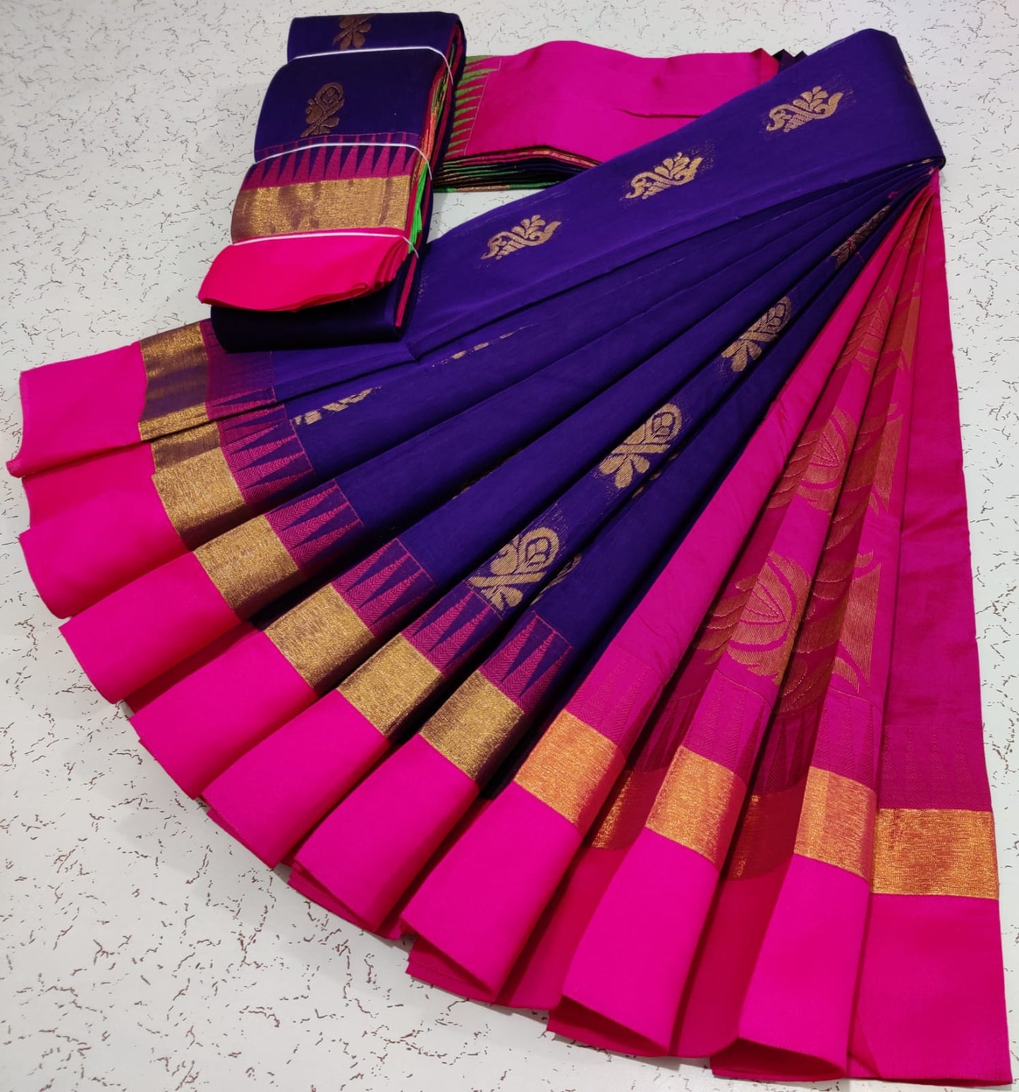 Uppada Silk Cotton Saree