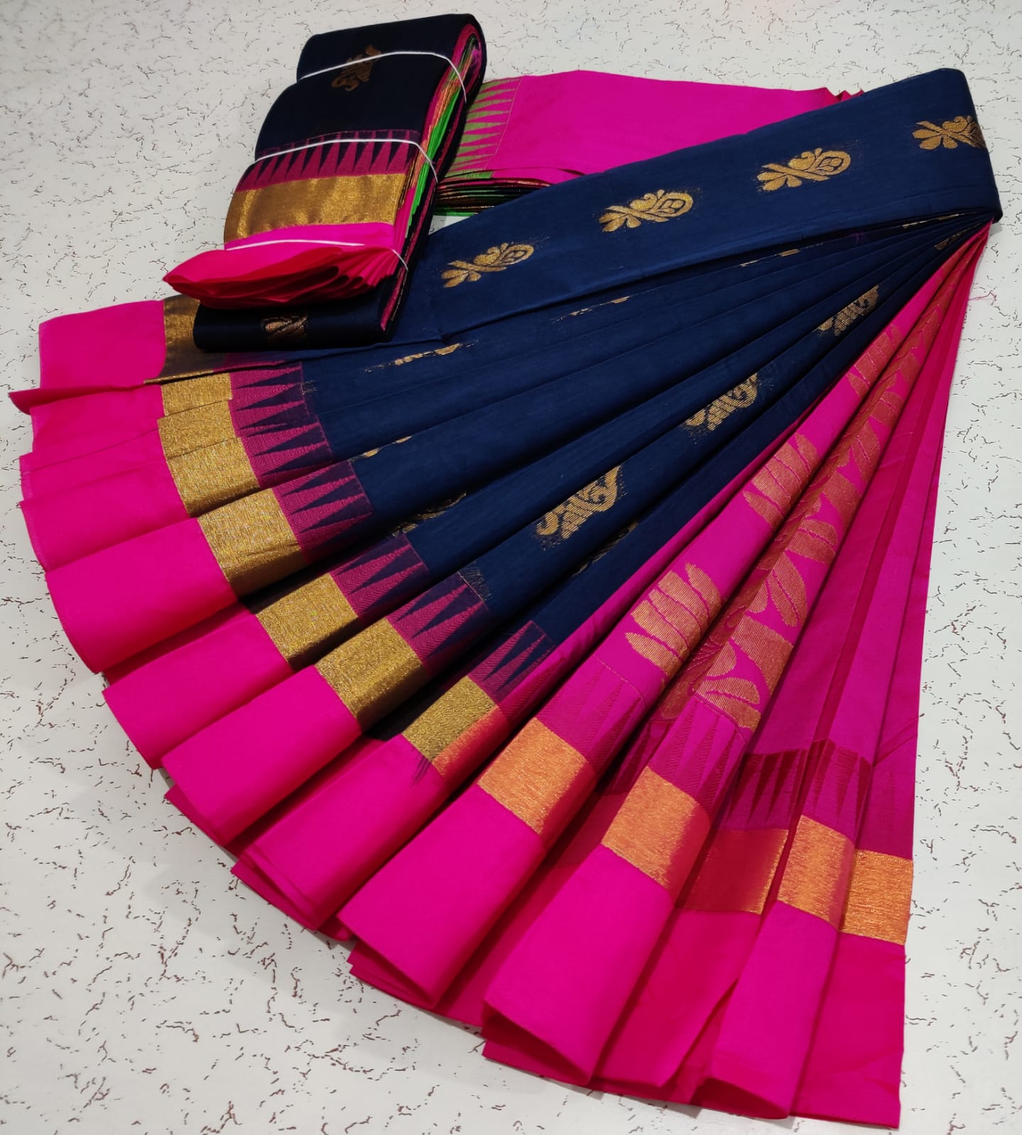 Uppada Silk Cotton Saree