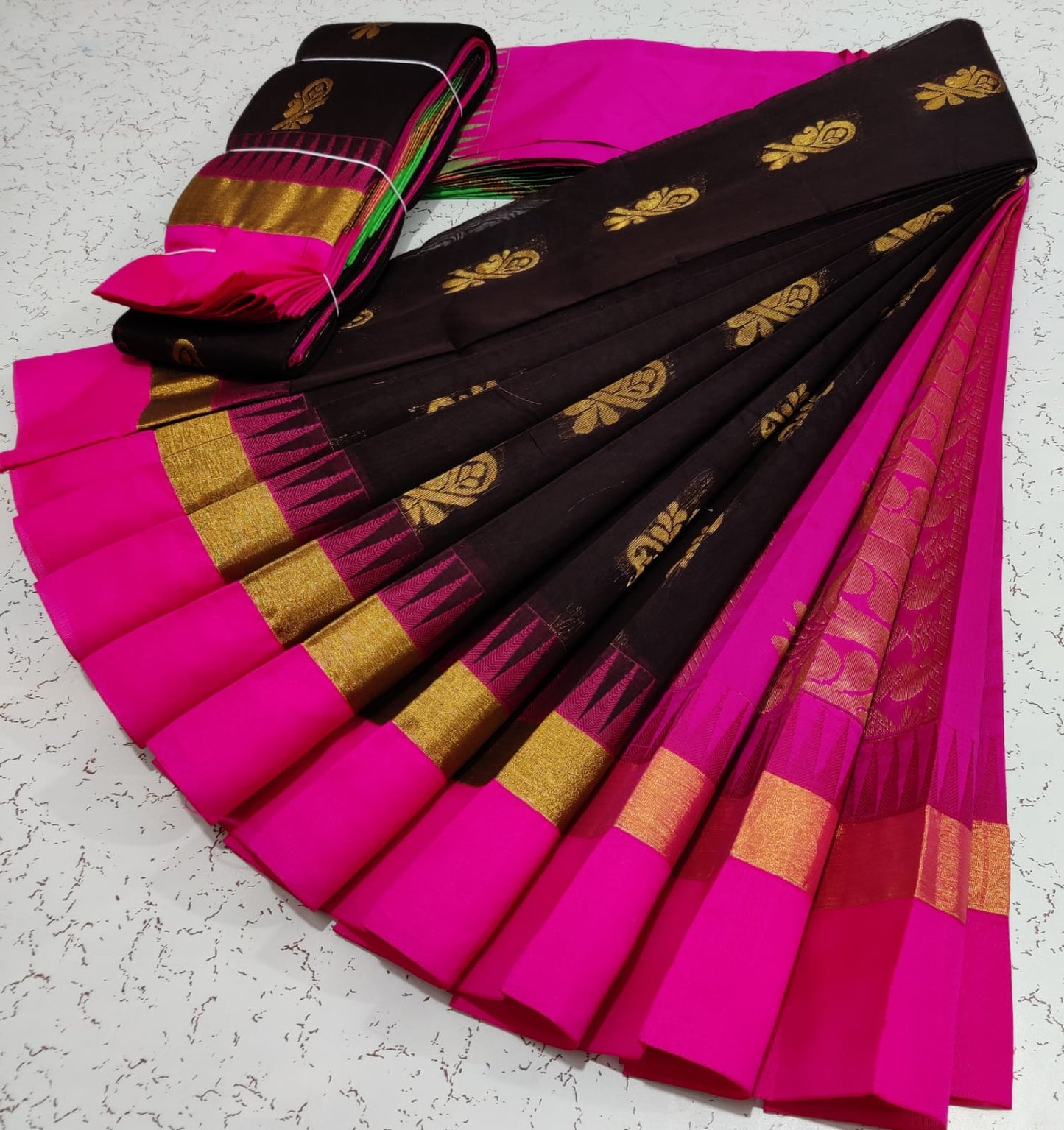 Uppada Silk Cotton Saree