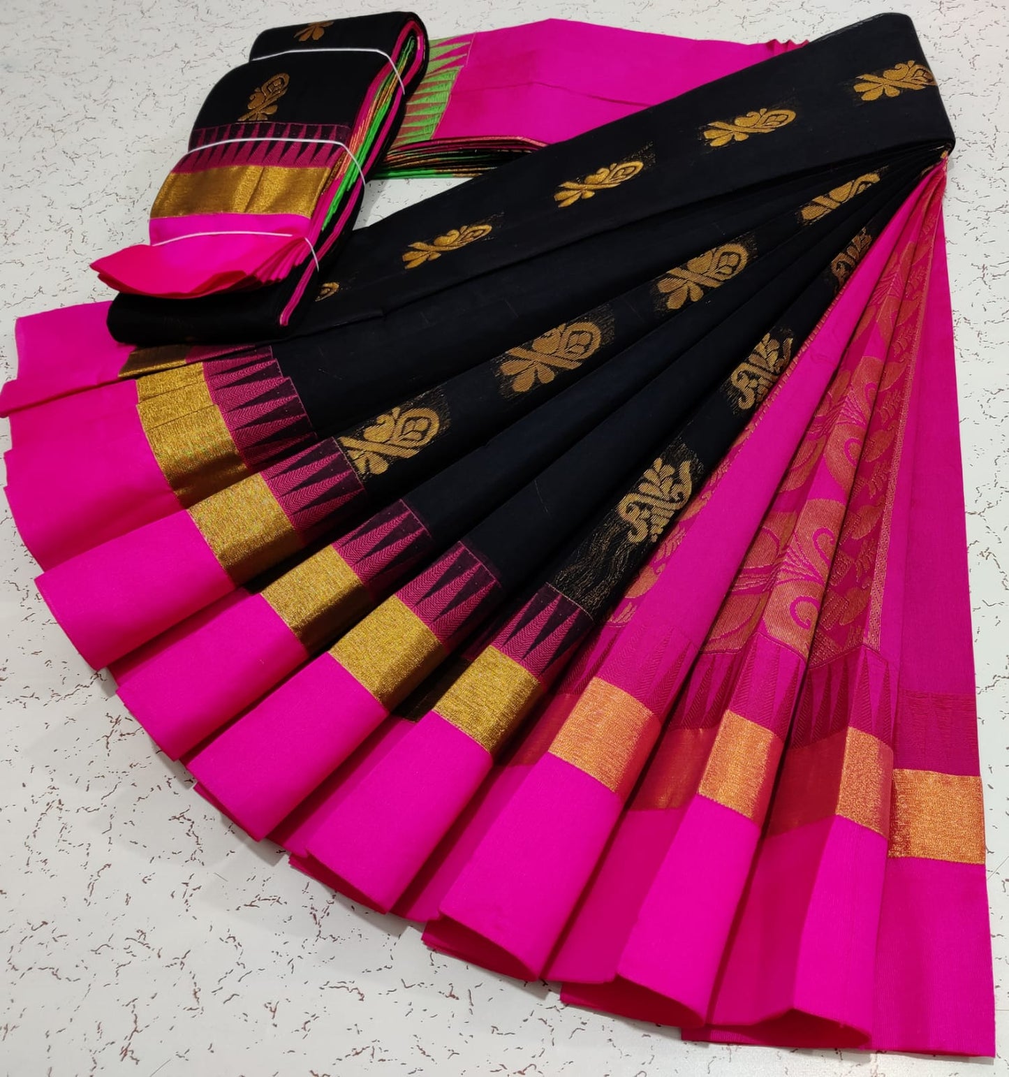 Uppada Silk Cotton Saree