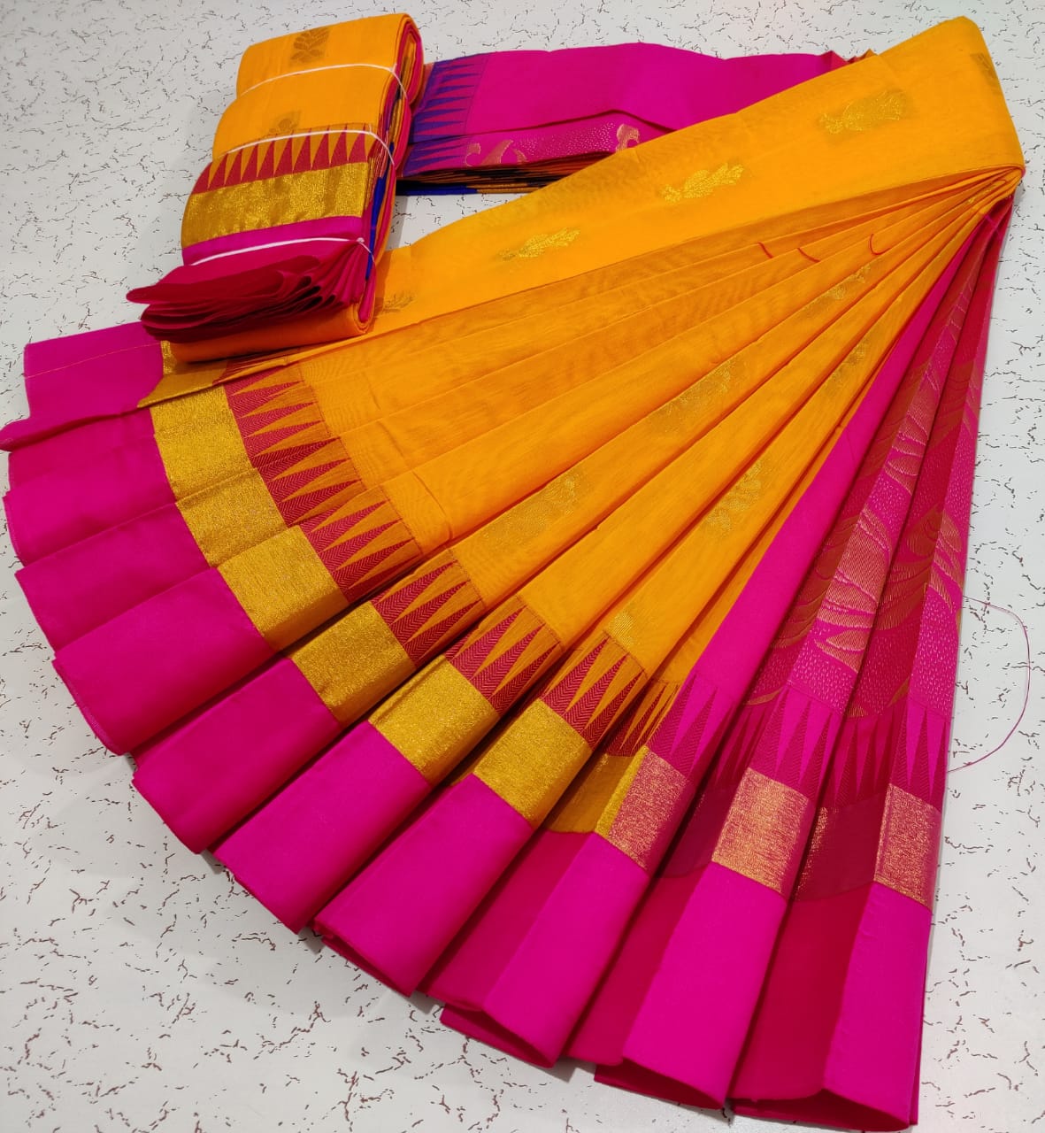 Uppada Silk Cotton Saree