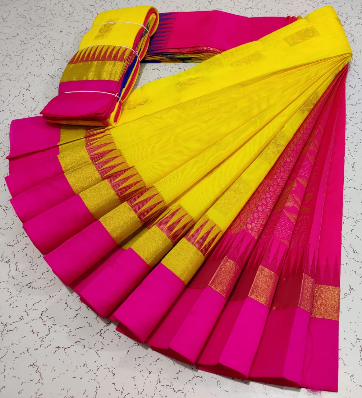 Uppada Silk Cotton Saree