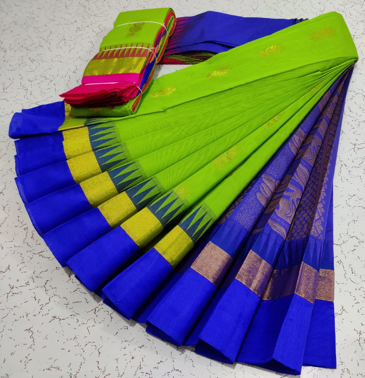 Uppada Silk Cotton Saree